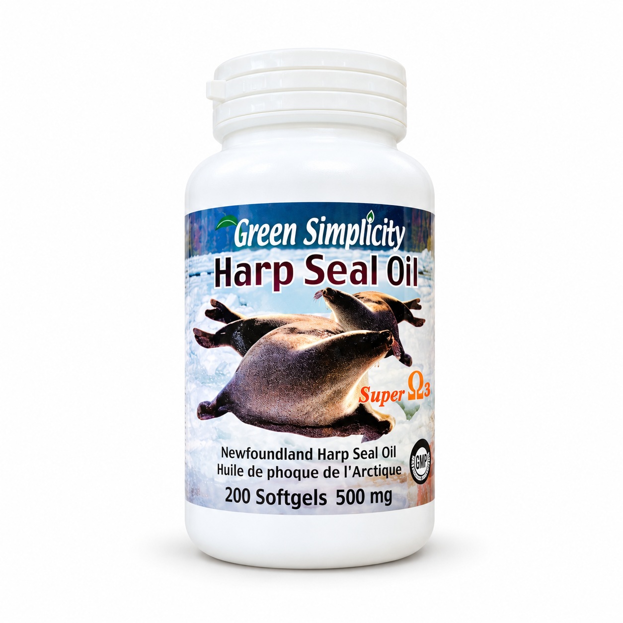 Green Simplicity Newfoundland Harp Seal Oil